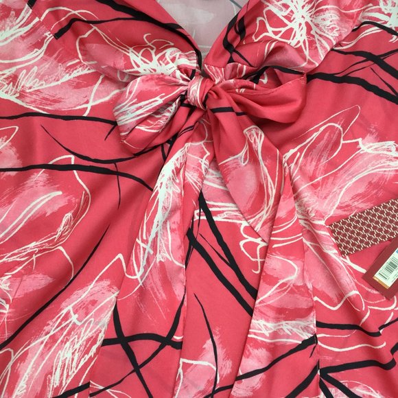 Merona Bow Neck Sleeveless Blouse - Picture 5 of 7